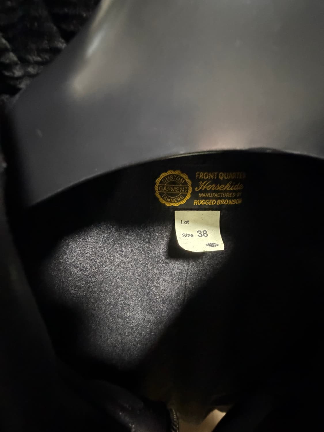 브론슨 말가죽 자켓 판매 ,교환 상품이미지3