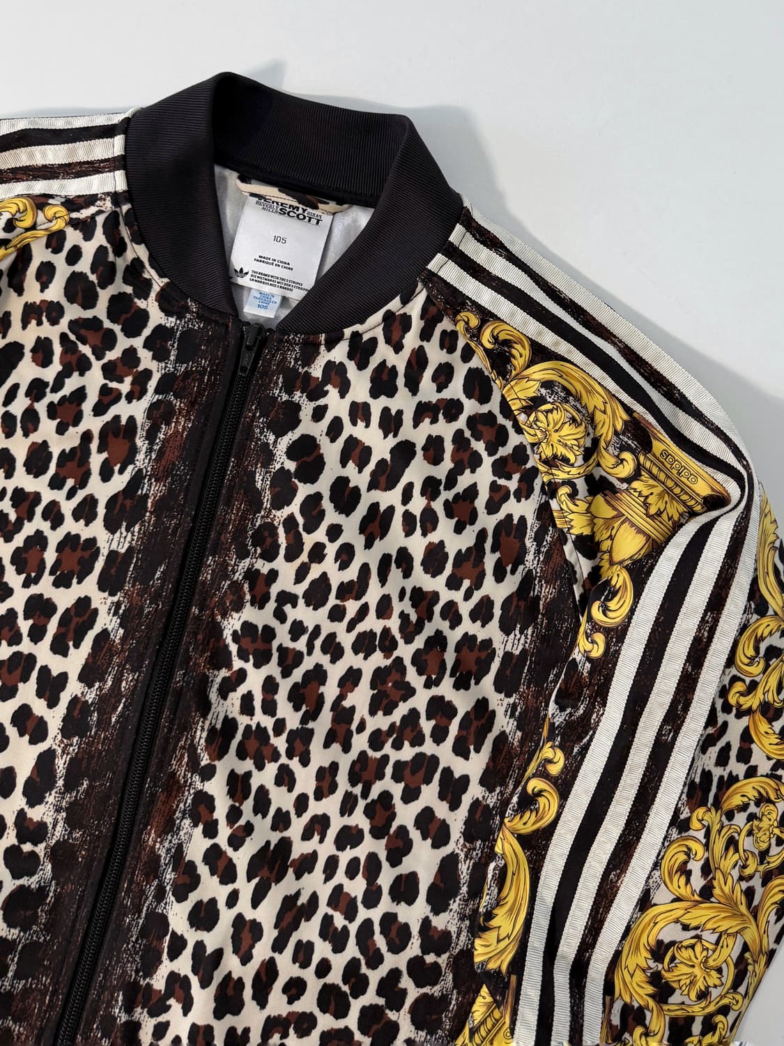 아디다스 x 제레미스캇 루즈핏 레오파드 패턴 트랙탑 져지 상품이미지4