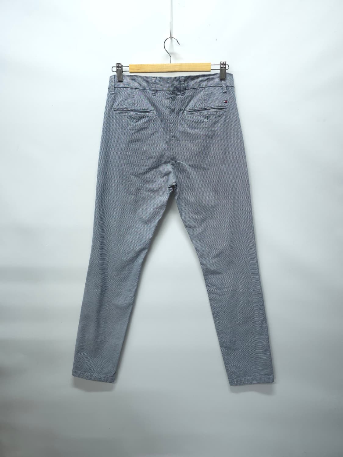 타미힐피거 남성 하운드투스 체크 패턴 치노 팬츠(30) 상품이미지6