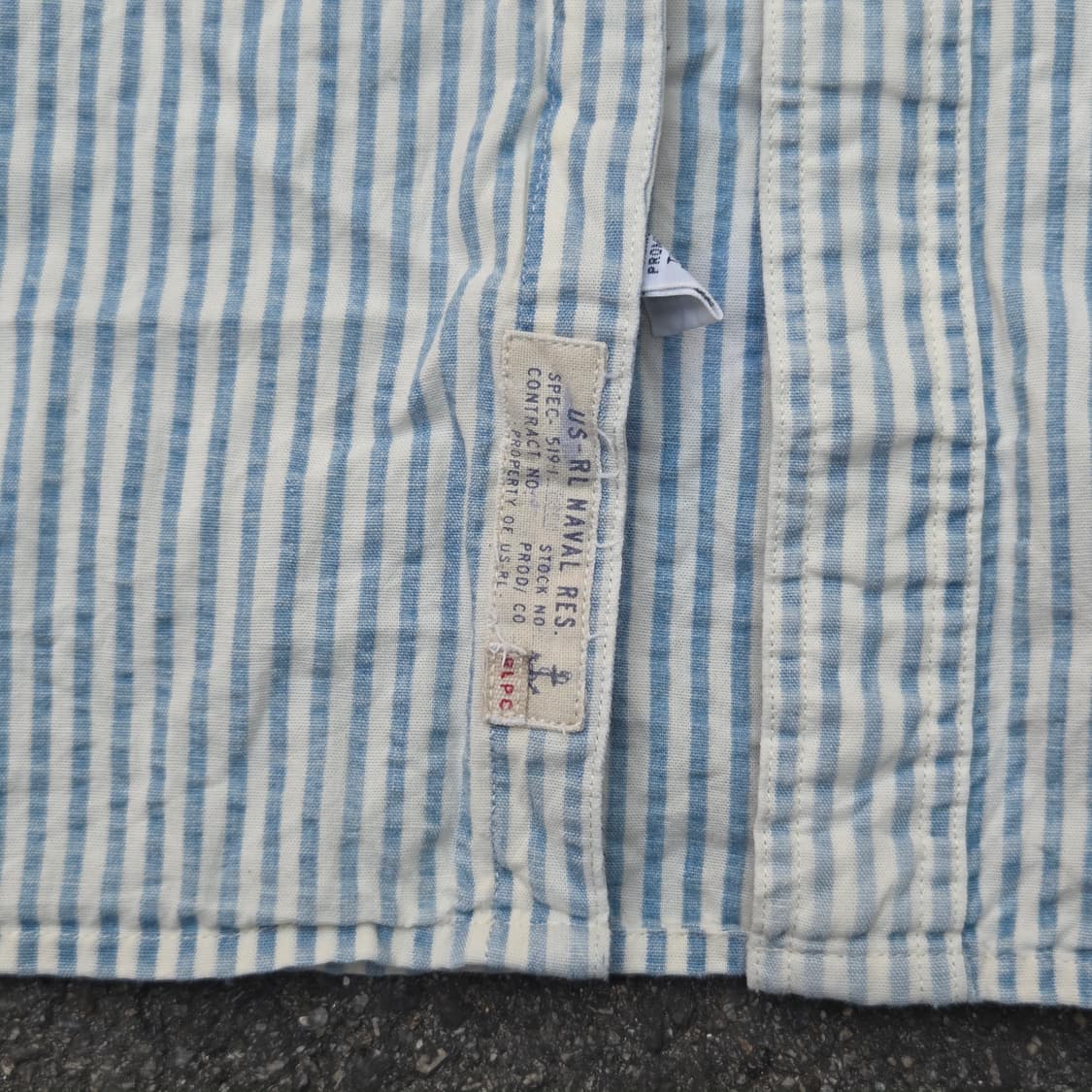 POLO  스트라이프 시어서커 셔츠 상품이미지5