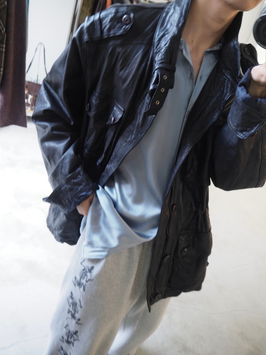 Samantha Taylor silk shirt  상품이미지1