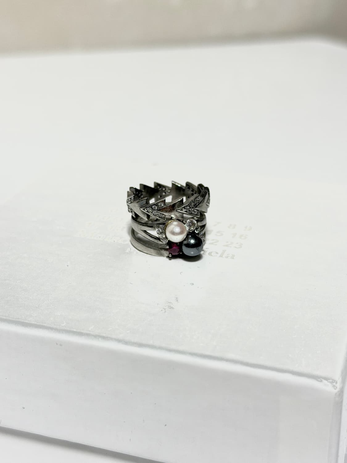 [os] 마르지엘라 더블 사이드 링 상품이미지1