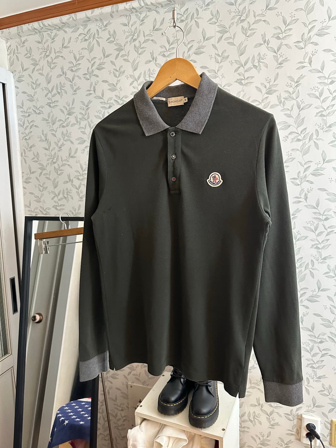 Moncler polo shirts  M (95-100) 상품이미지1