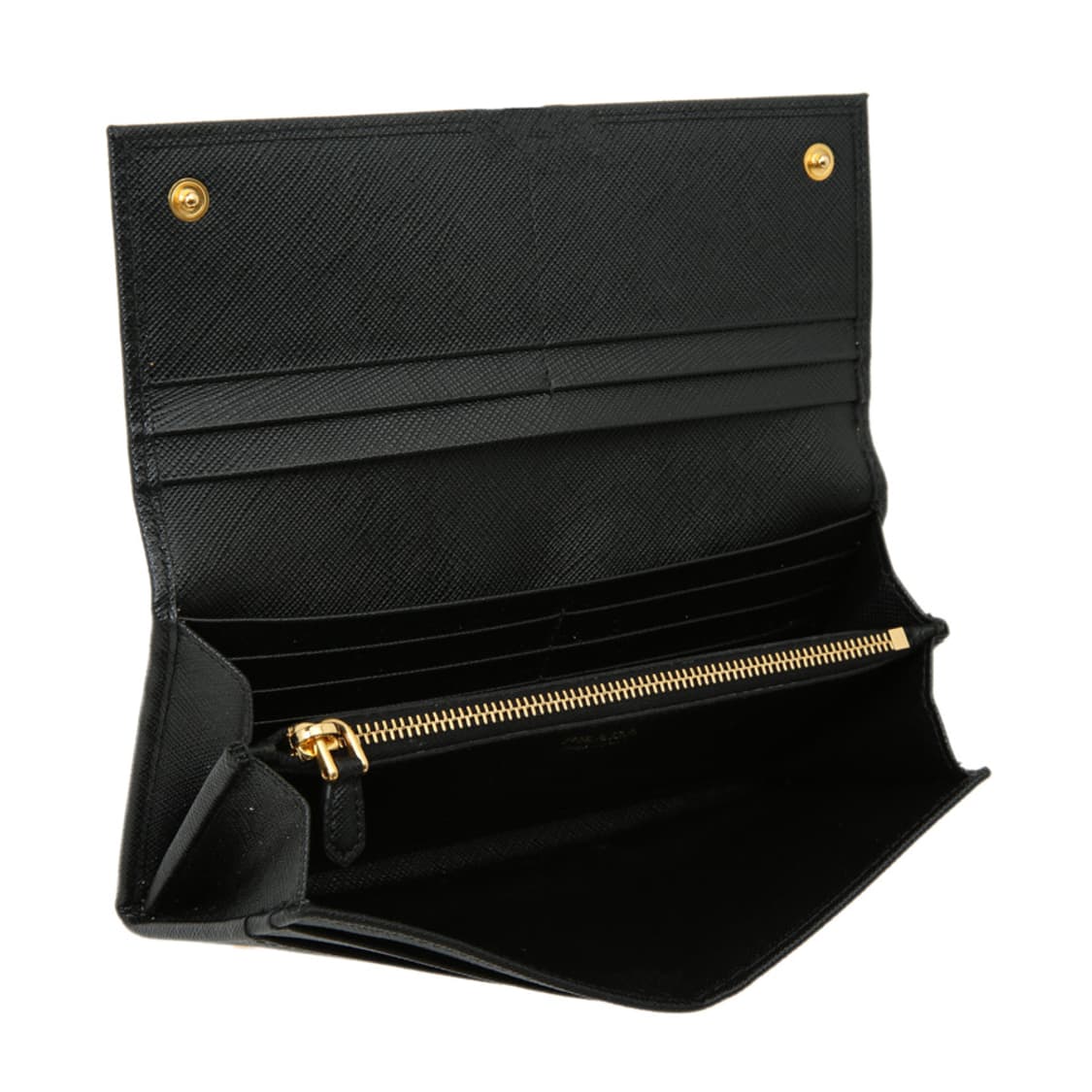 프라다 사피아노 장지갑 블랙 삼각로고 지갑 1MH132 상품이미지10