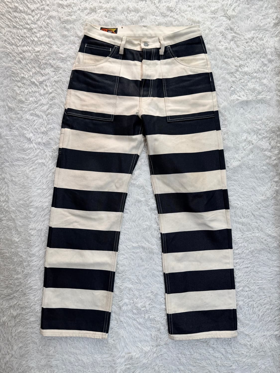 BOB DONG - 16oz 헤비 웨이트 프리즈너 팬츠 상품이미지6