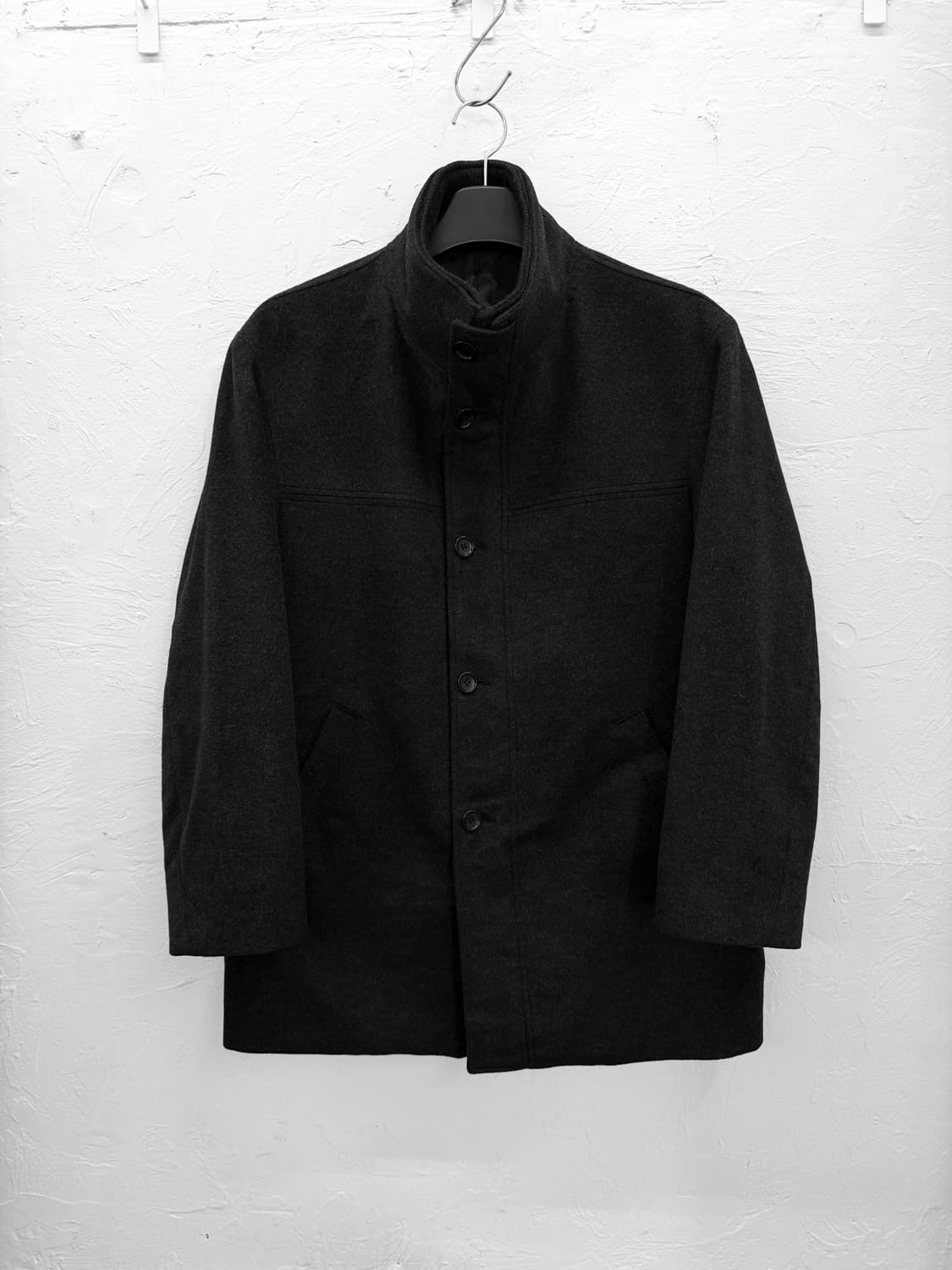 kansai yamamoto 캐시미어 울 하프 코트 상품이미지1