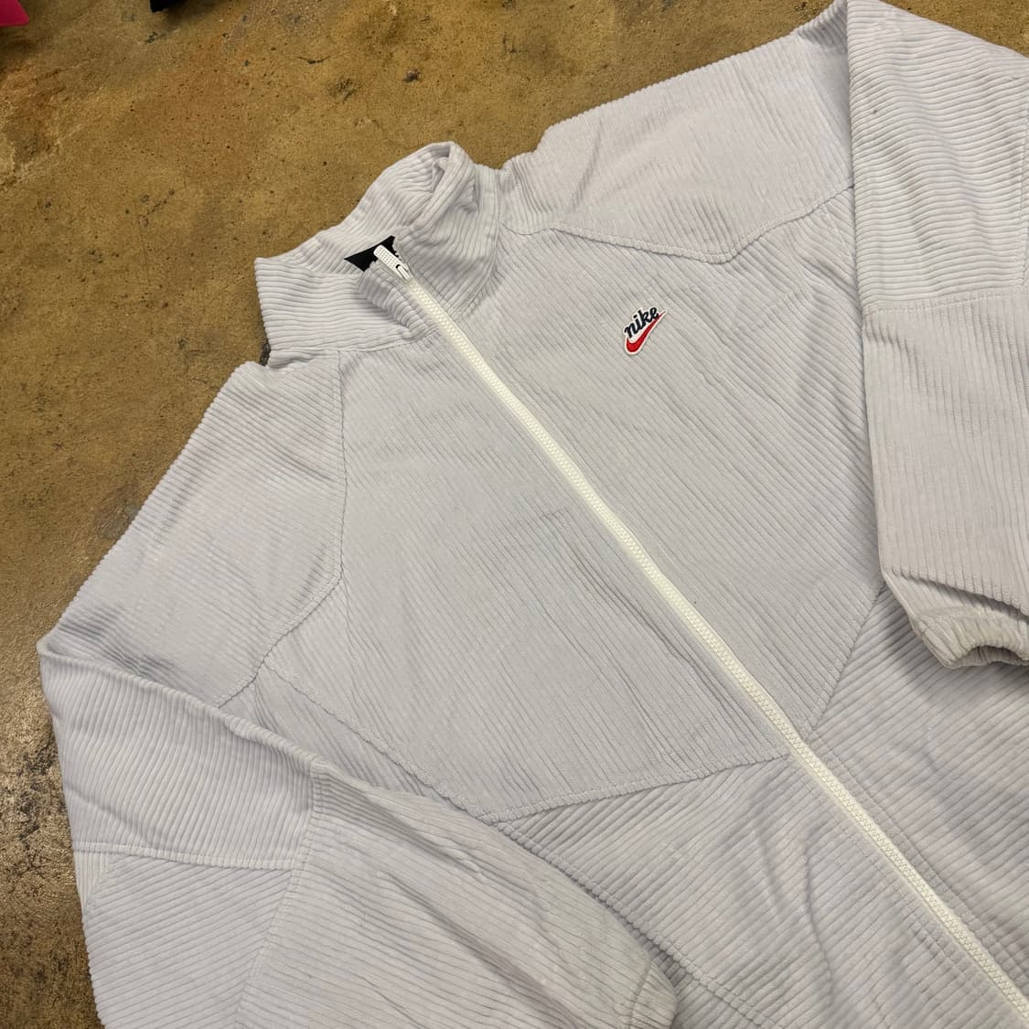 [정품/XL] 나이키 코듀로이 집업 자켓 라이트 퍼플 b14 상품이미지1