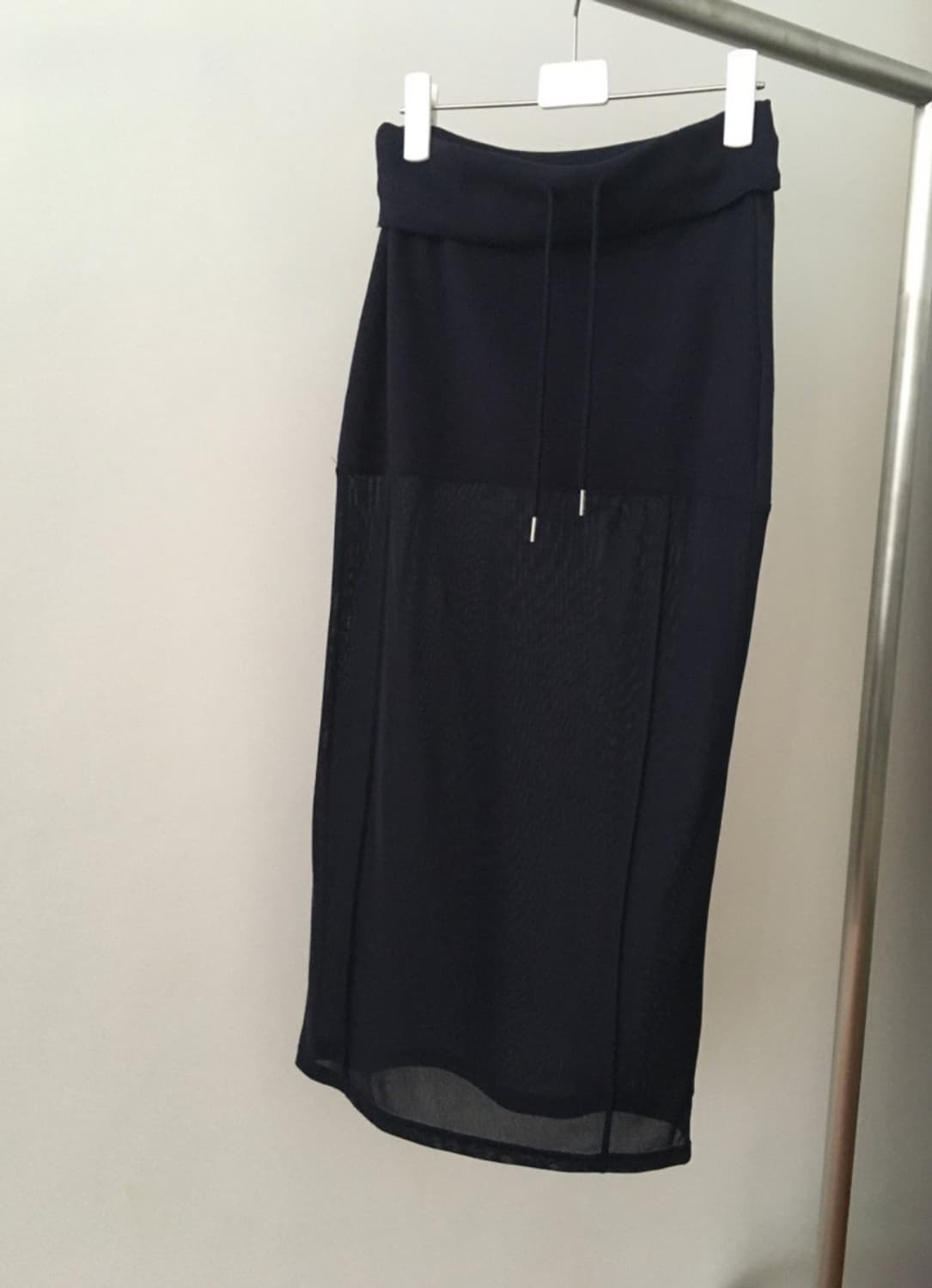 브리드 텐텐 스커트 - 네이비 상품이미지2