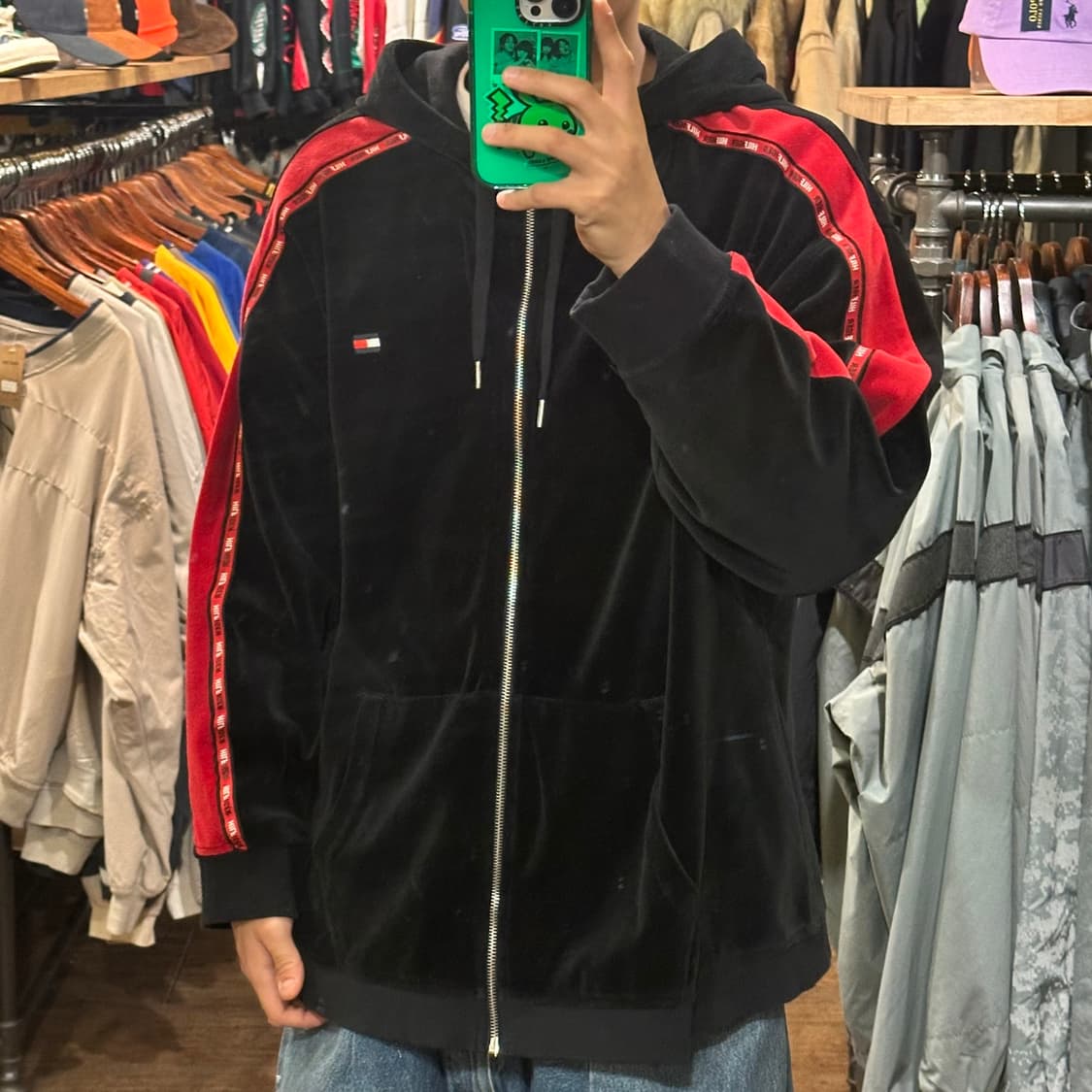 [HI] 타미 집업 블랙 상품이미지3