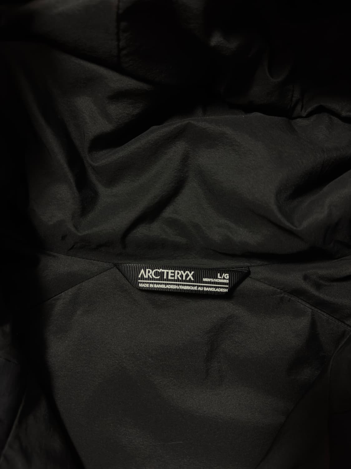 (S급) 아크테릭스 아톰 LT 후디 블랙 L 상품이미지6
