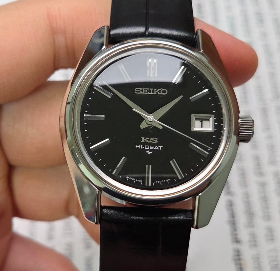 빈티지 킹세이코 45KS 와이드보이 수동메커니컬 금배꼽 ver.  상품이미지2