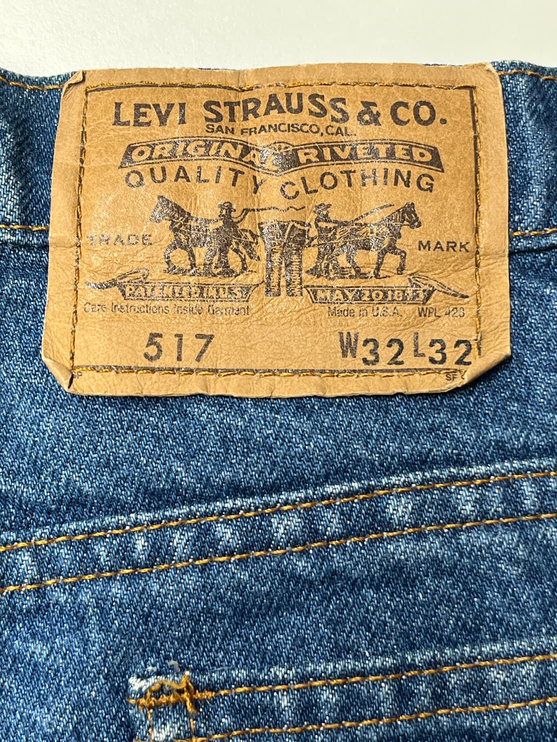 90's 리바이스 517-0215 데님 상품이미지6