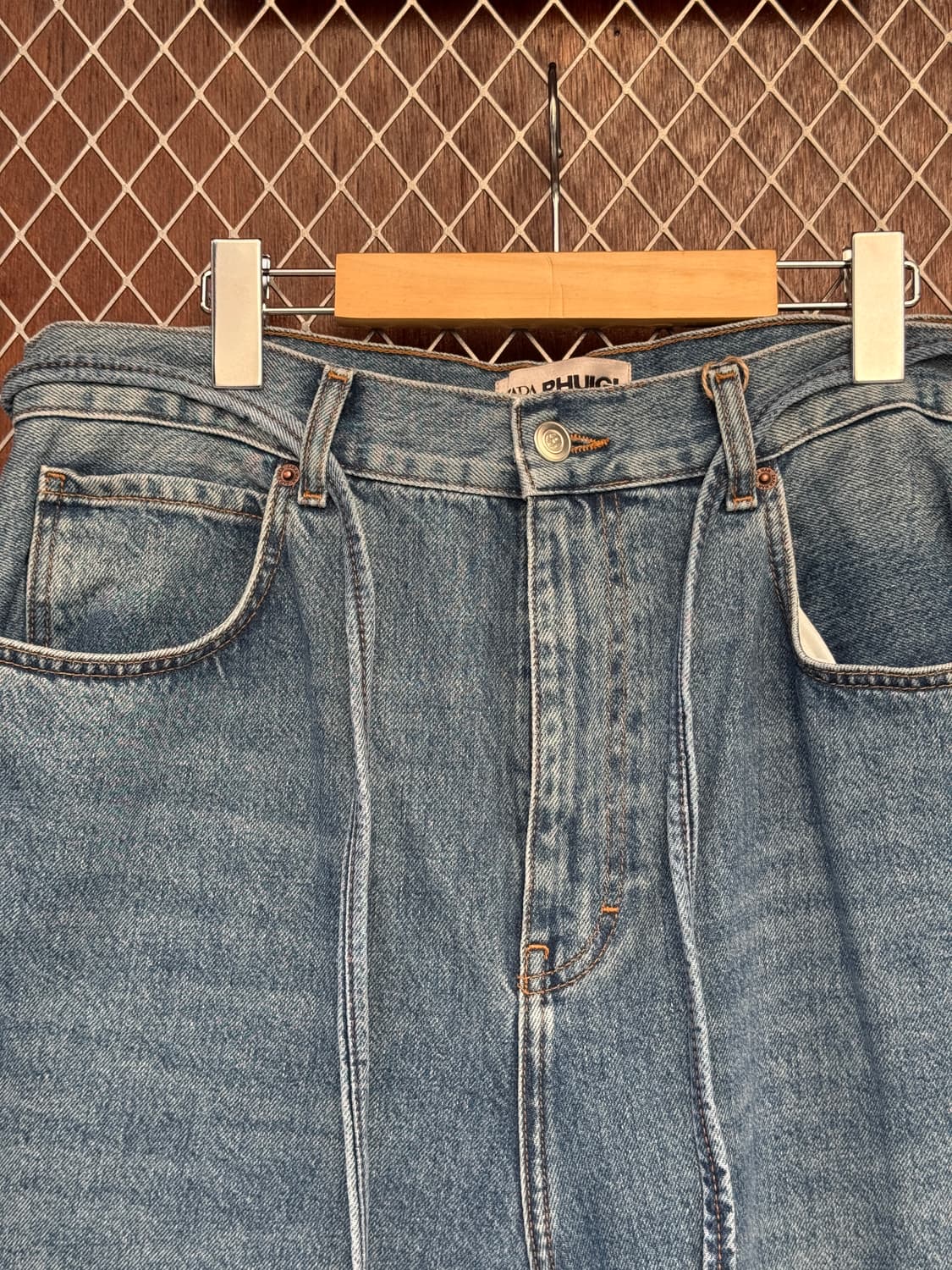 자라 루이지 배기 데님팬츠 34 상품이미지4