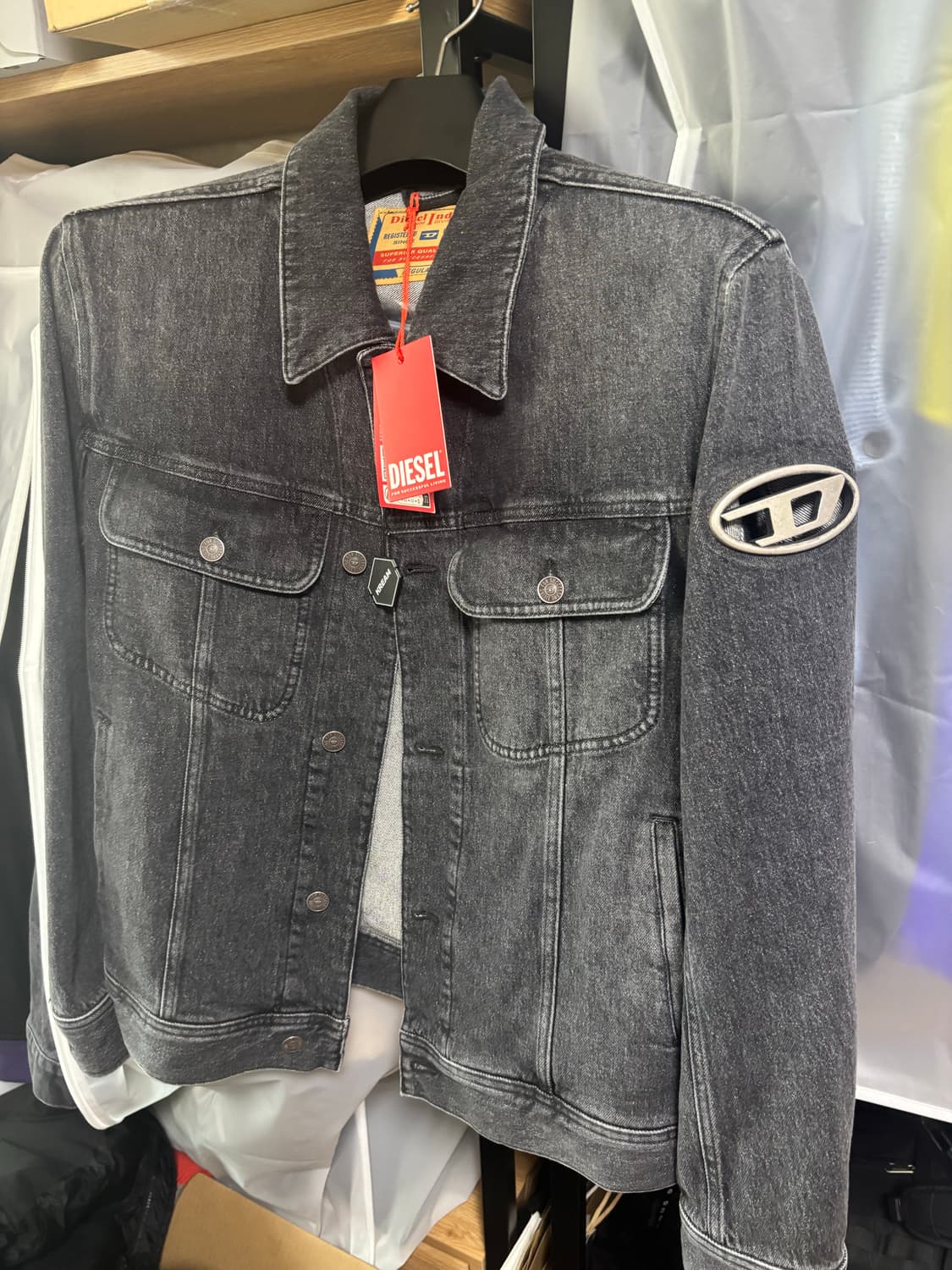 디젤 청자켓 새상품 m 상품이미지1