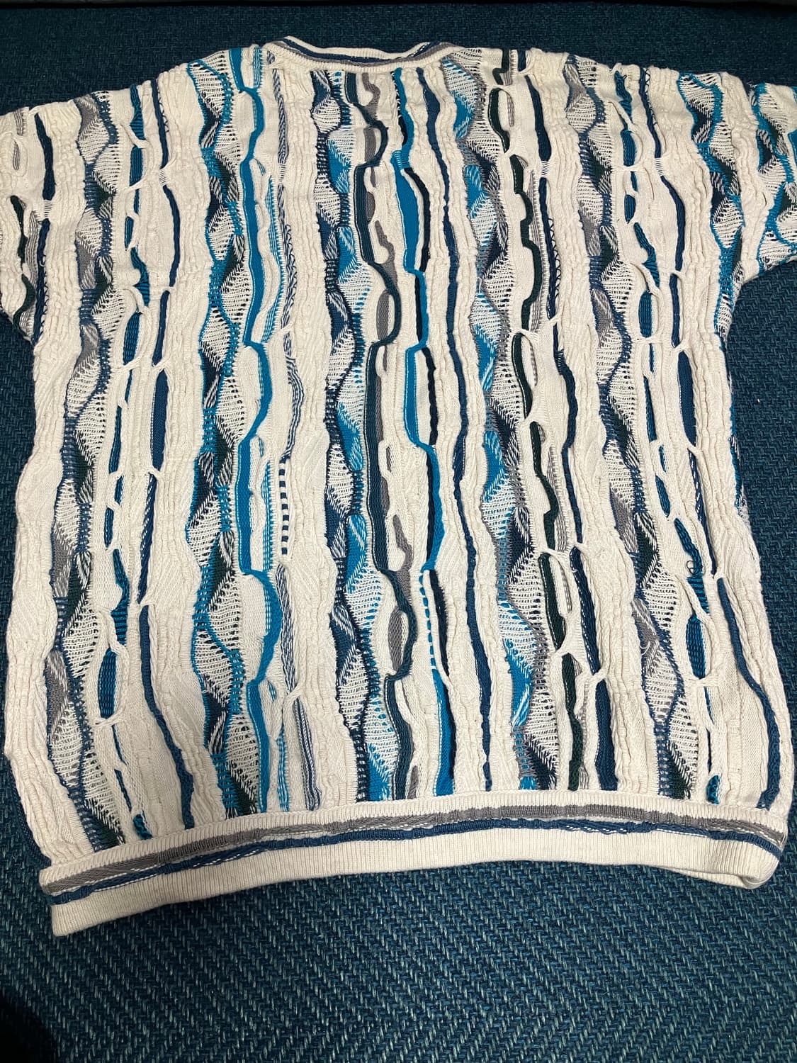 쿠지 st 반팔 니트 가디건  상품이미지4