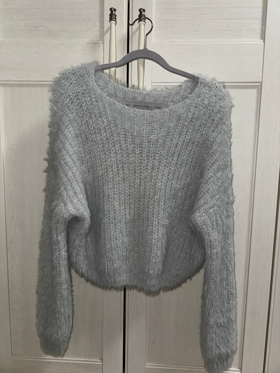 릿킴 밀키 퍼 니트 상품이미지1