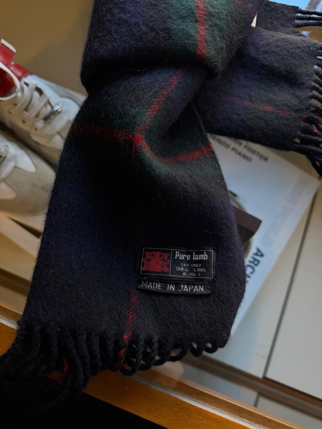 재패니즈 램스울 머플러 상품이미지2