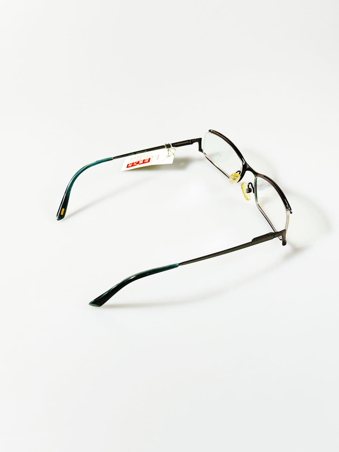 LUXURY OCCHIALI 언더림 스퀘어 메탈 빈티지 안경 상품이미지4