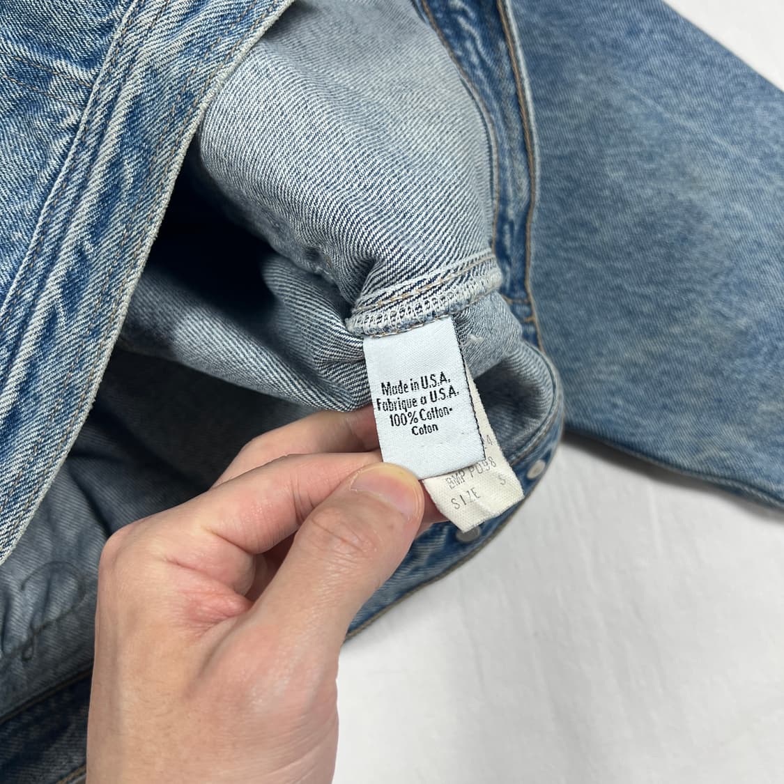 90’s 캘빌클라인 calvin klein 청자켓 상품이미지10