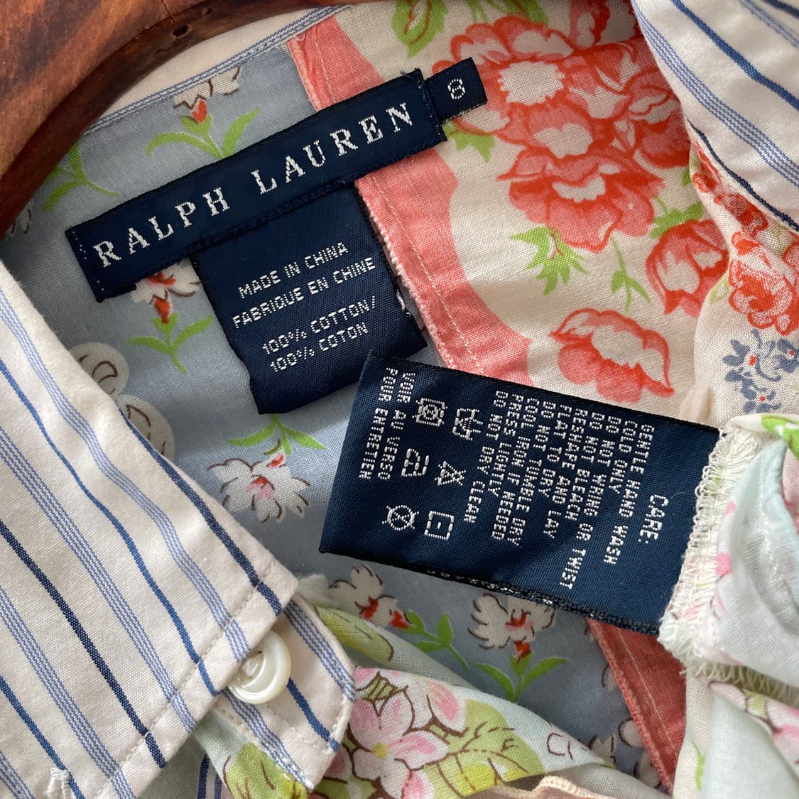 폴로 랄프로렌 패치워크 셔츠 상품이미지6