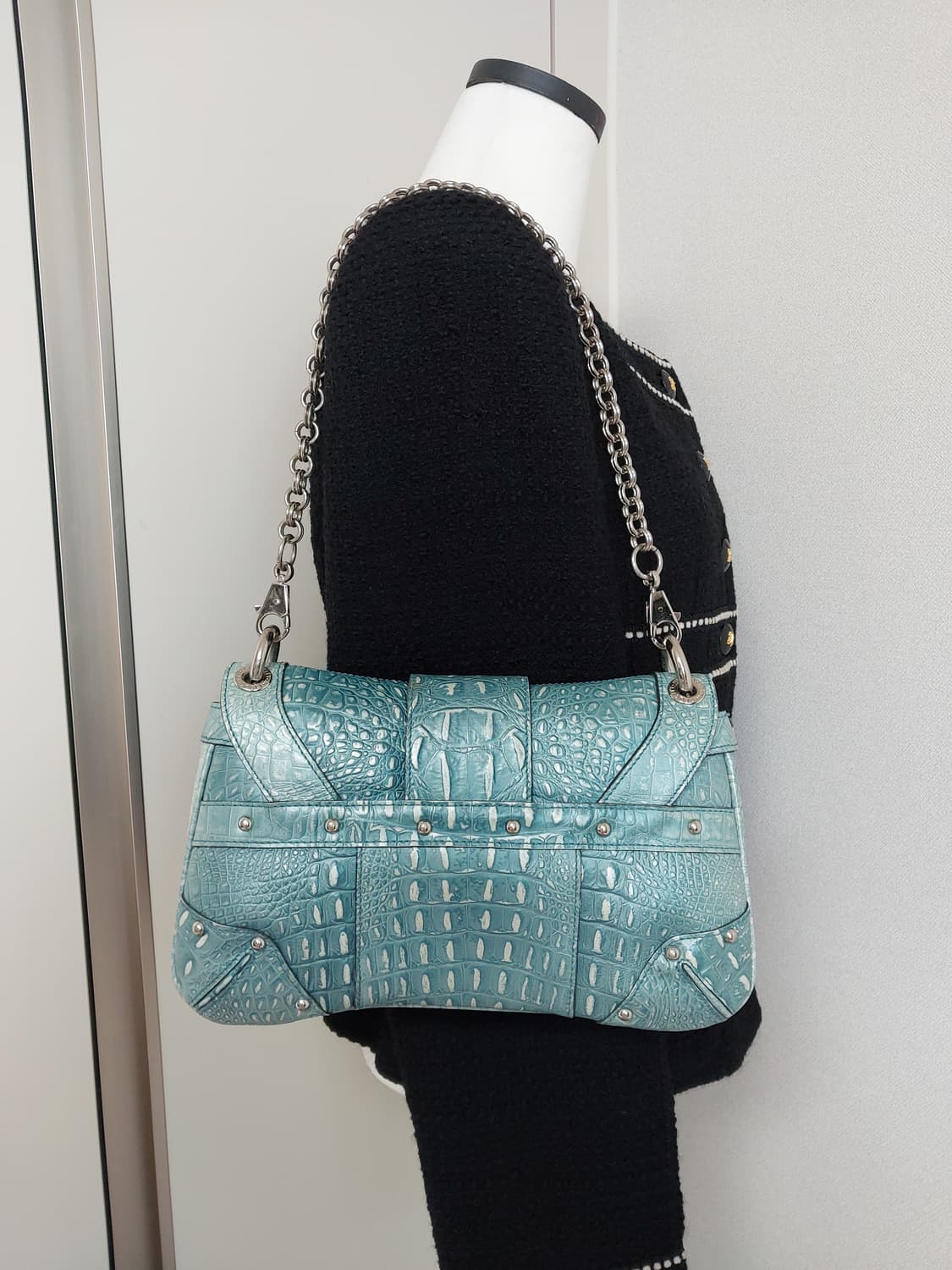 메트로시티 악어백 y2k 상품이미지4