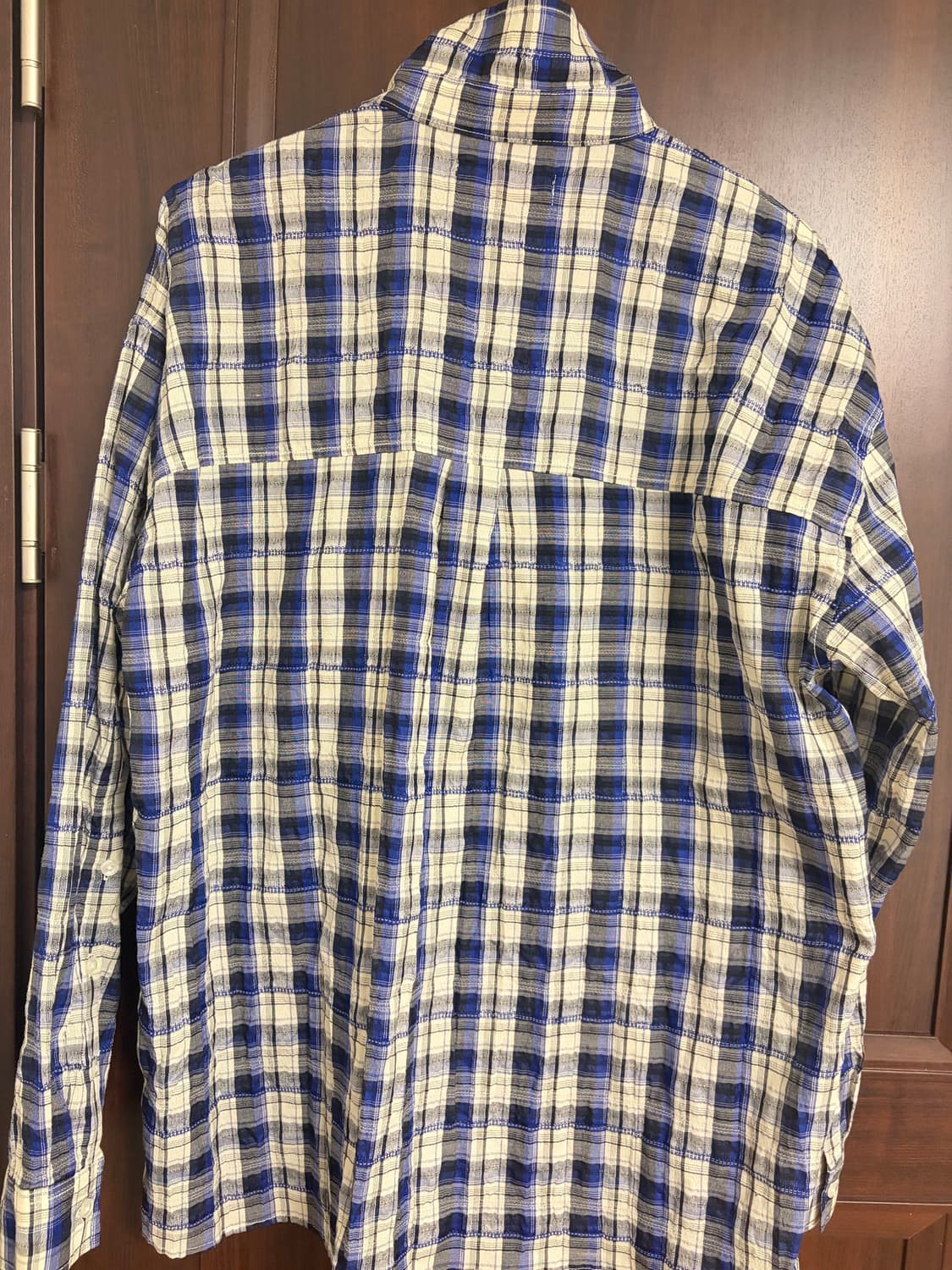 애니타임로릭 IRIS SHIRT - O.BLUE 상품이미지5