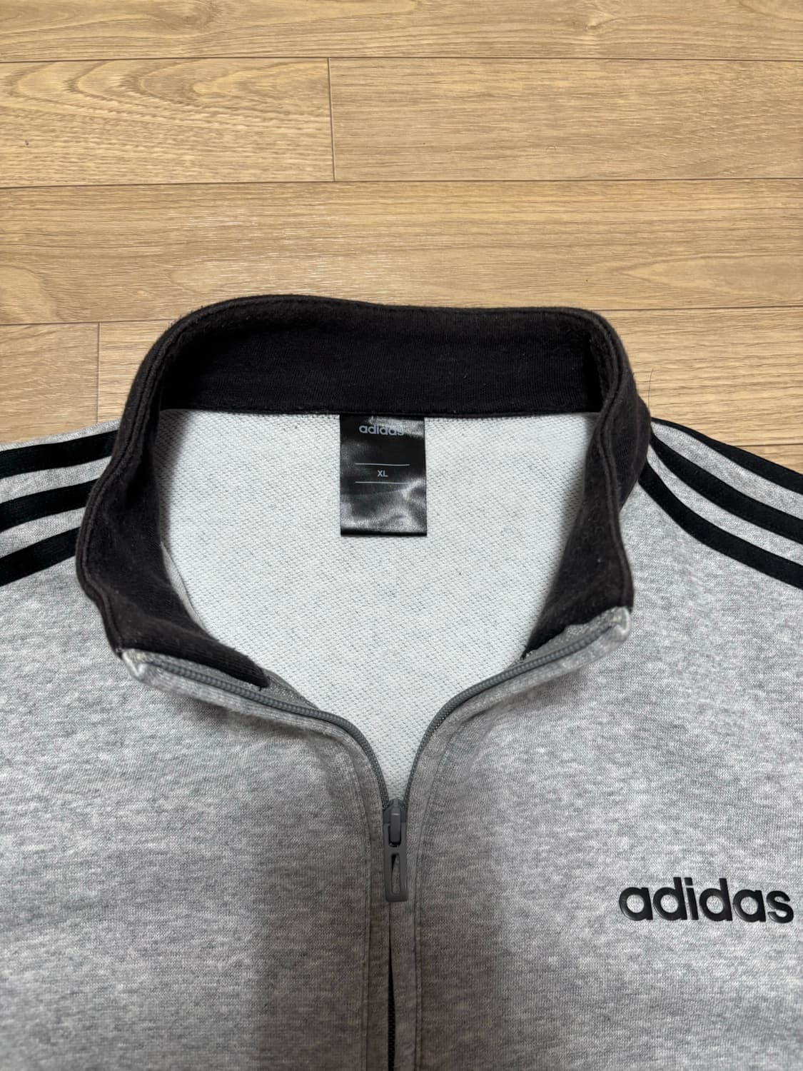 아디다스 코튼 트랙탑 회검 상품이미지4