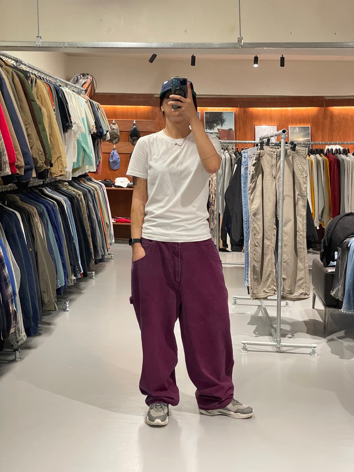 빈티지 힙합 카펜더 벌룬 팬츠   상품이미지2