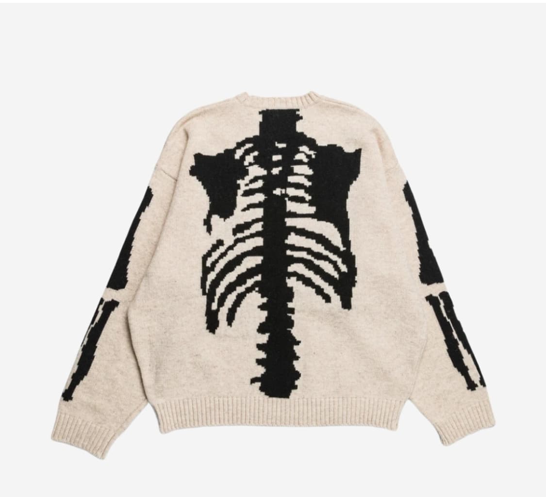 캐피탈 5G 울 본 니트 크루넥 스웨터 키나리 상품이미지1