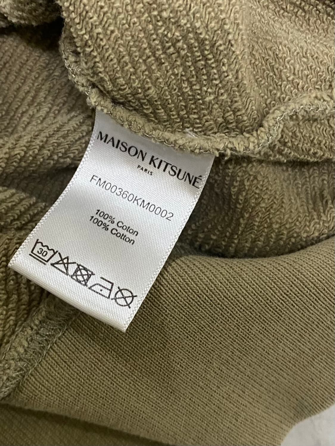 메종키츠네 정품 맨투맨 티셔츠 100 상품이미지5