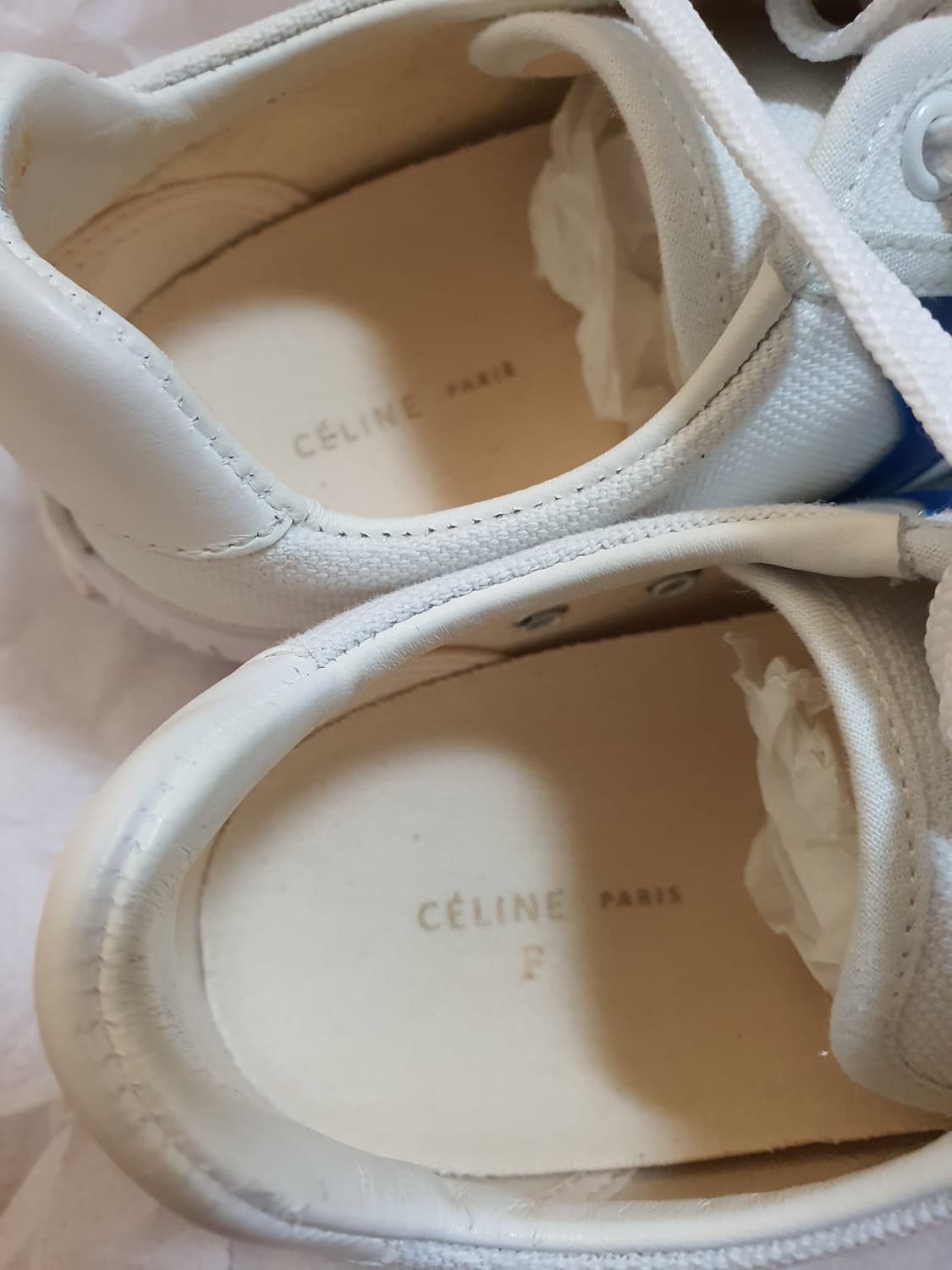 셀린느 플림솔 스니커즈 블루 37사이즈 상품이미지2