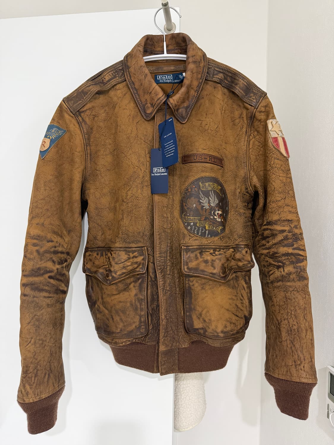 폴로 A2 자켓 플라잉 타이거 S 사이즈 신형 새거 판매합니다(택 달림) 상품이미지1