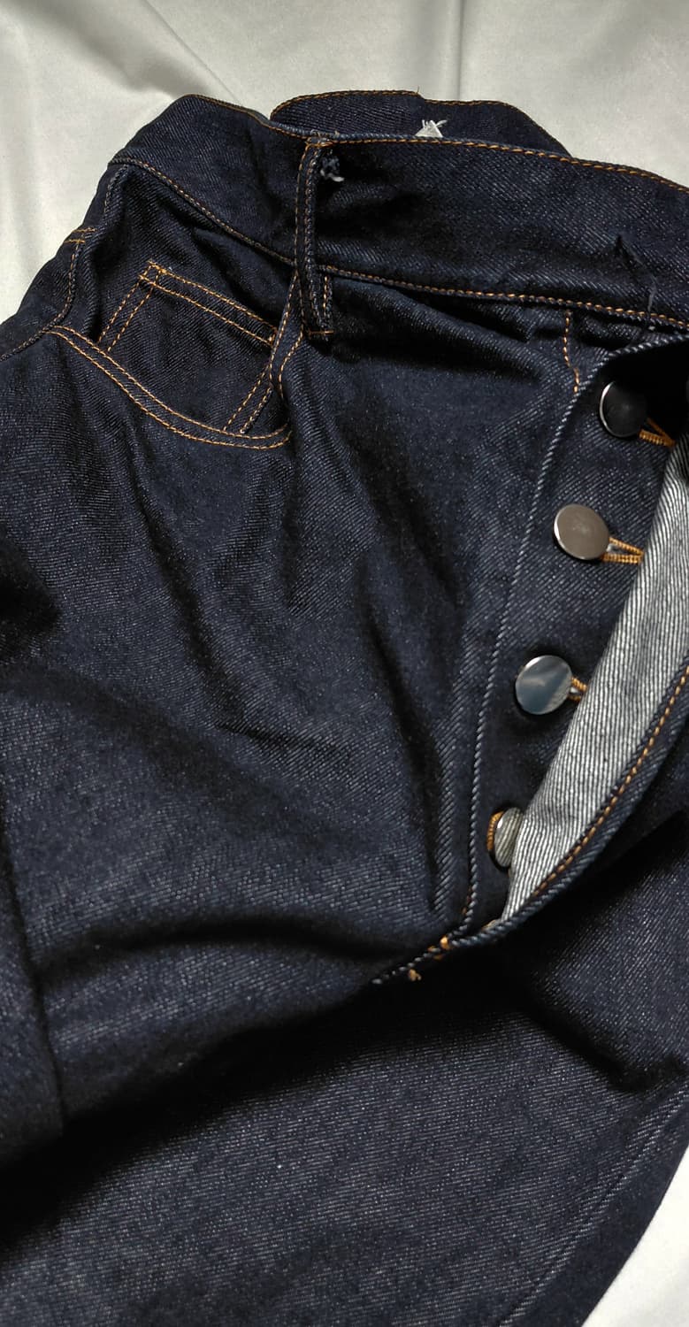 Magliano 마리아노 인디고(생지) 와이드레그 데님 M 상품이미지7