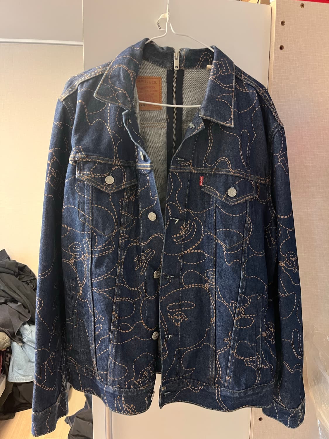 베이프 리바이스 자켓 (L사이즈) 상품이미지1