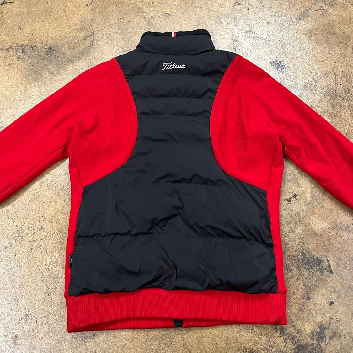 [정품/M] 타이틀리스트 레드 골프 자켓 b16 상품이미지4