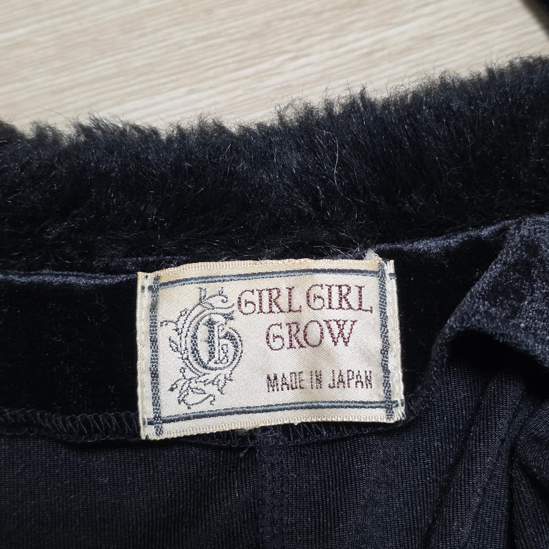 고딕 블랙 퍼 로걀 오네갸루st 벨벳 볼레로가디건 상품이미지4