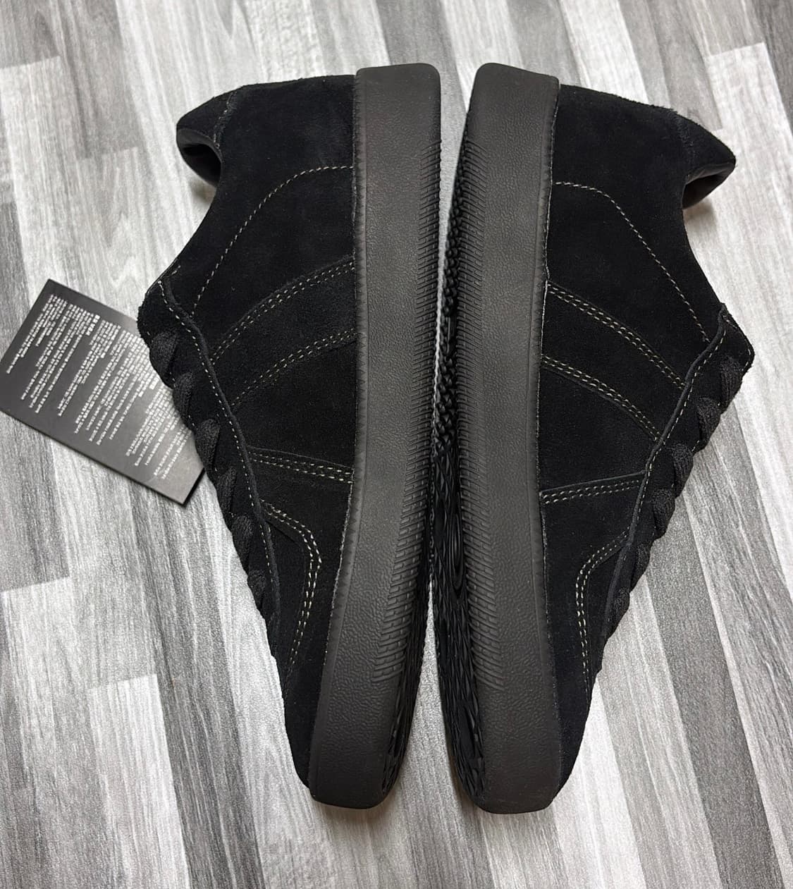 STUFF 스웨이드 독일군 스니커즈 블랙235mm 상품이미지2