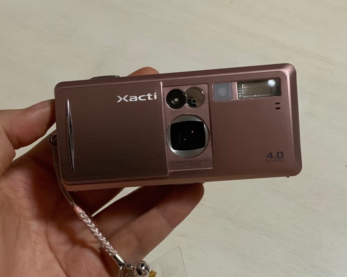 산요 작티 J4 핑크 빈티지 디카 디지털 카메라 Sanyo Xacti 상품이미지2