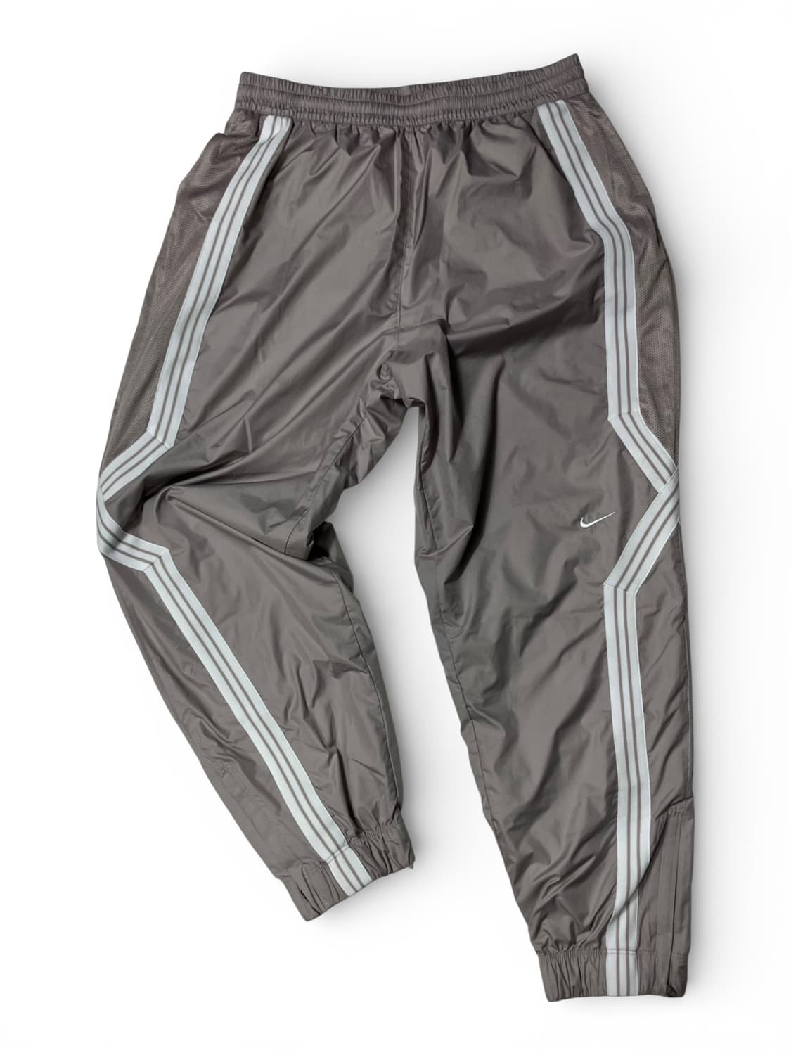나이키 그레이 삼선 트레이닝 팬츠 M 상품이미지2