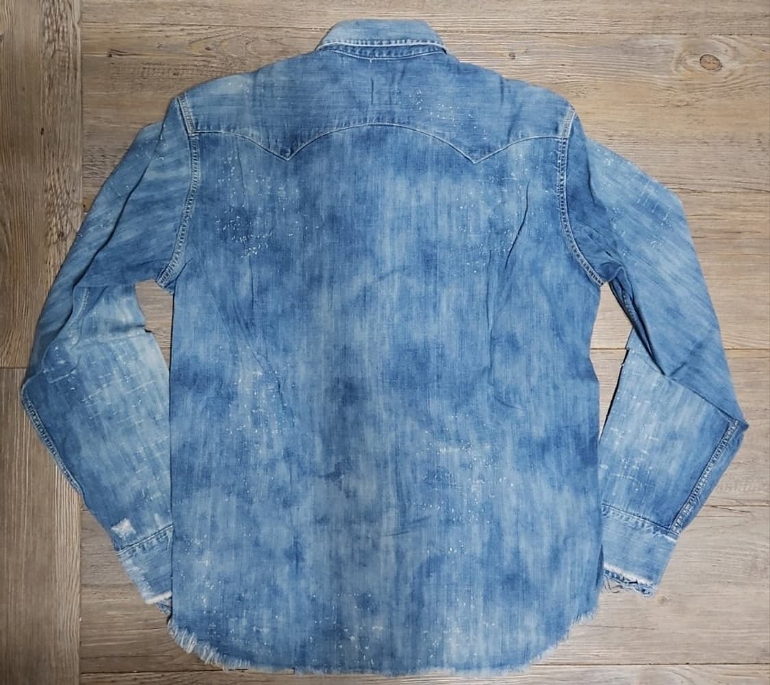 리바이스 LVC 1955 쏘우투스 데님 셔츠 S 상품이미지2