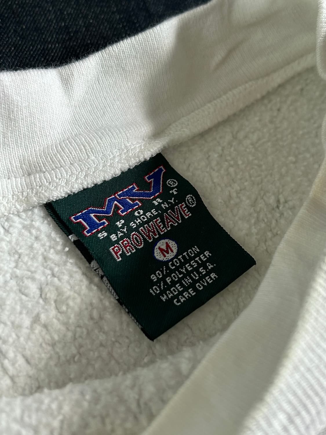 90s MV sports 리버스위브 스웻셔츠 Made in USA 상품이미지3