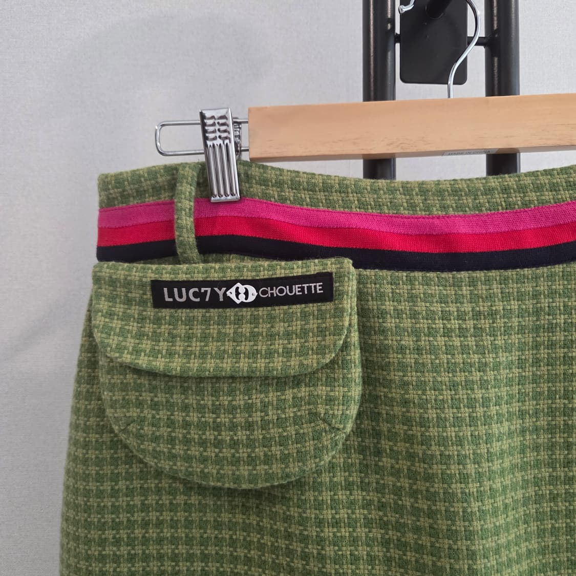 럭키슈에뜨 트위드 스커트 상품이미지2