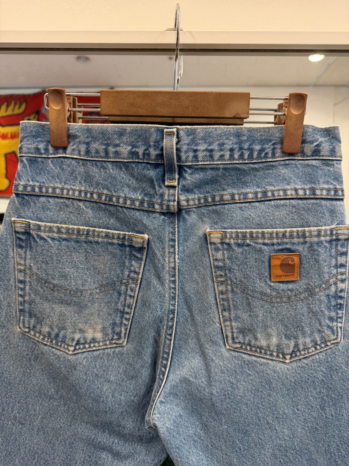 Carhartt 칼하트 컷오프 데님 쇼츠 (29inch) 상품이미지6