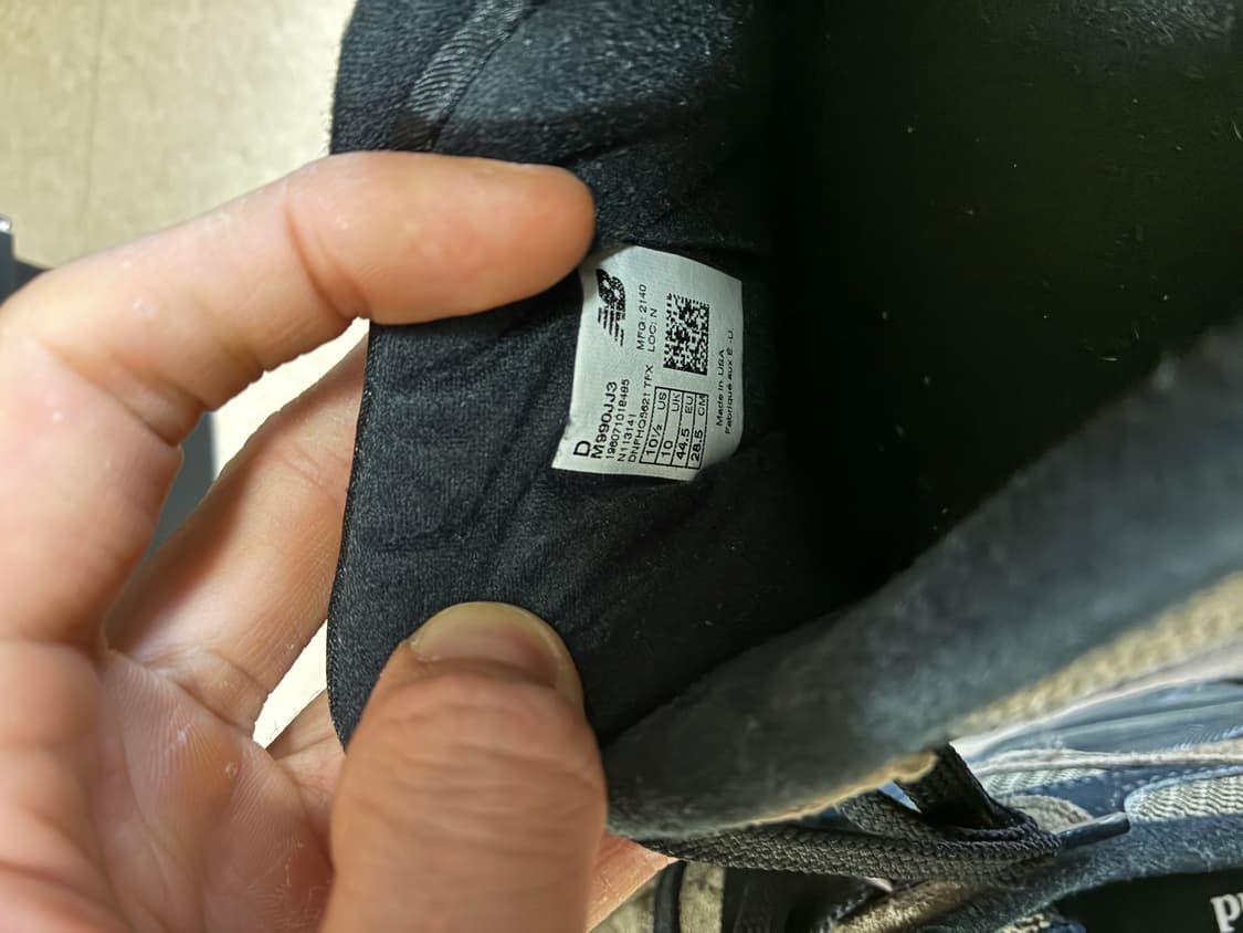 뉴발란스 자운드 990V3 다크브라운 285 상품이미지6