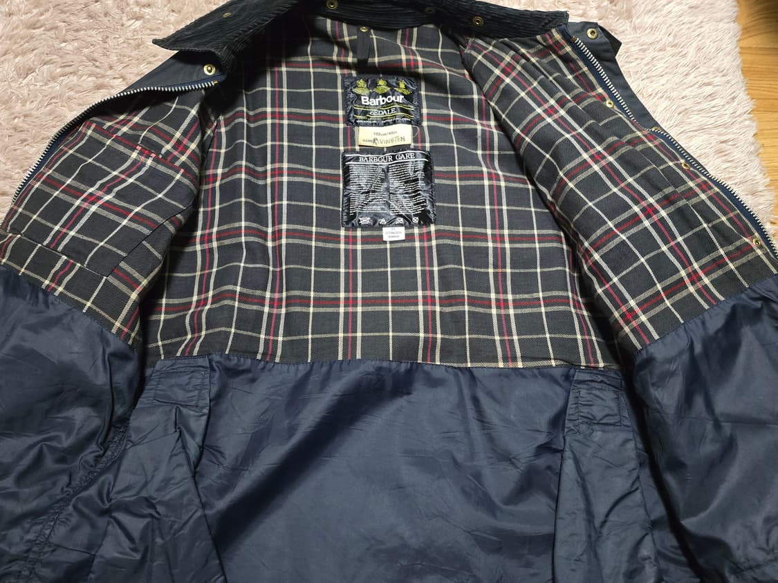80s 바버 비데일 SL 왁스자켓 상품이미지5