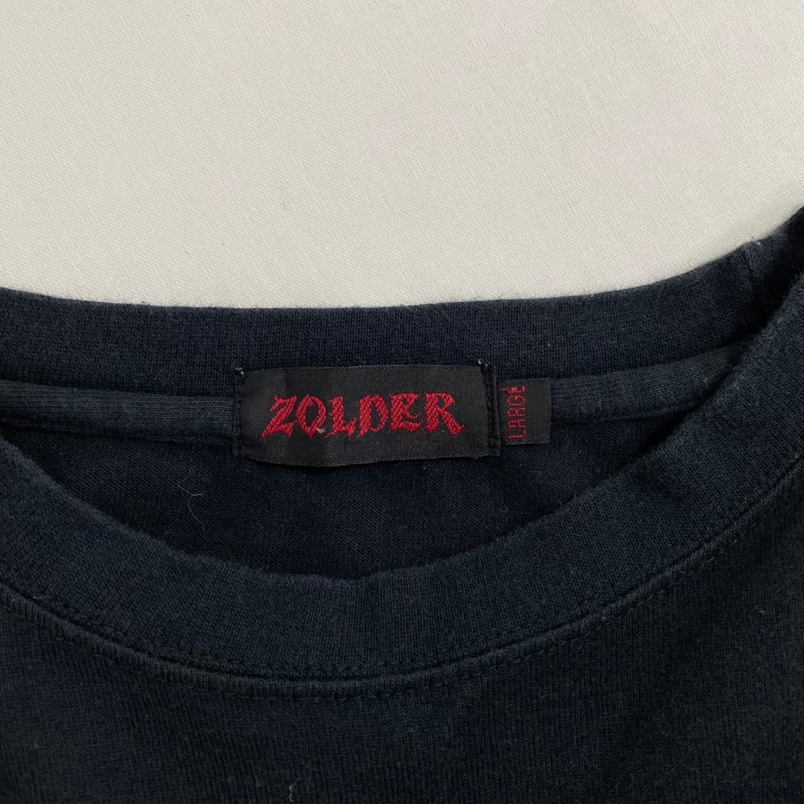 zolder 날개 프린팅 긴팔 크롭티 상품이미지6