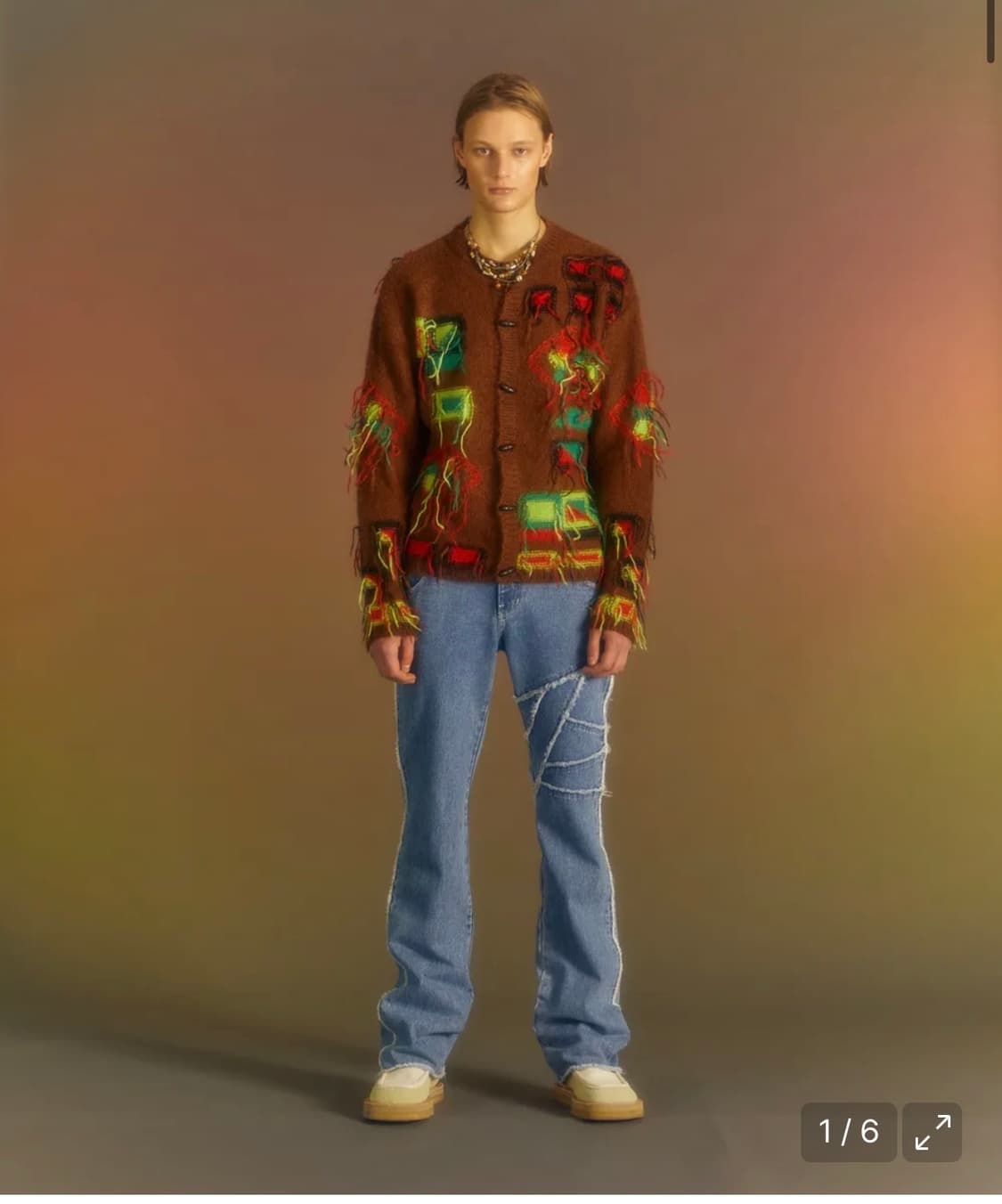 앤더슨벨 빌리지 인타르시아 가디건  xl 상품이미지1