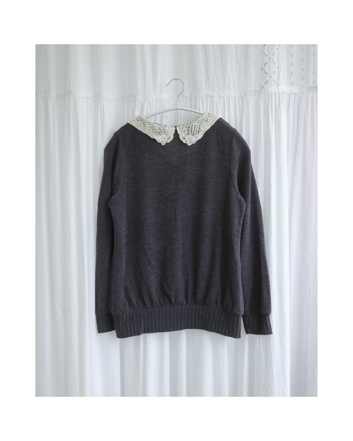 Round collar cardigan 상품이미지2