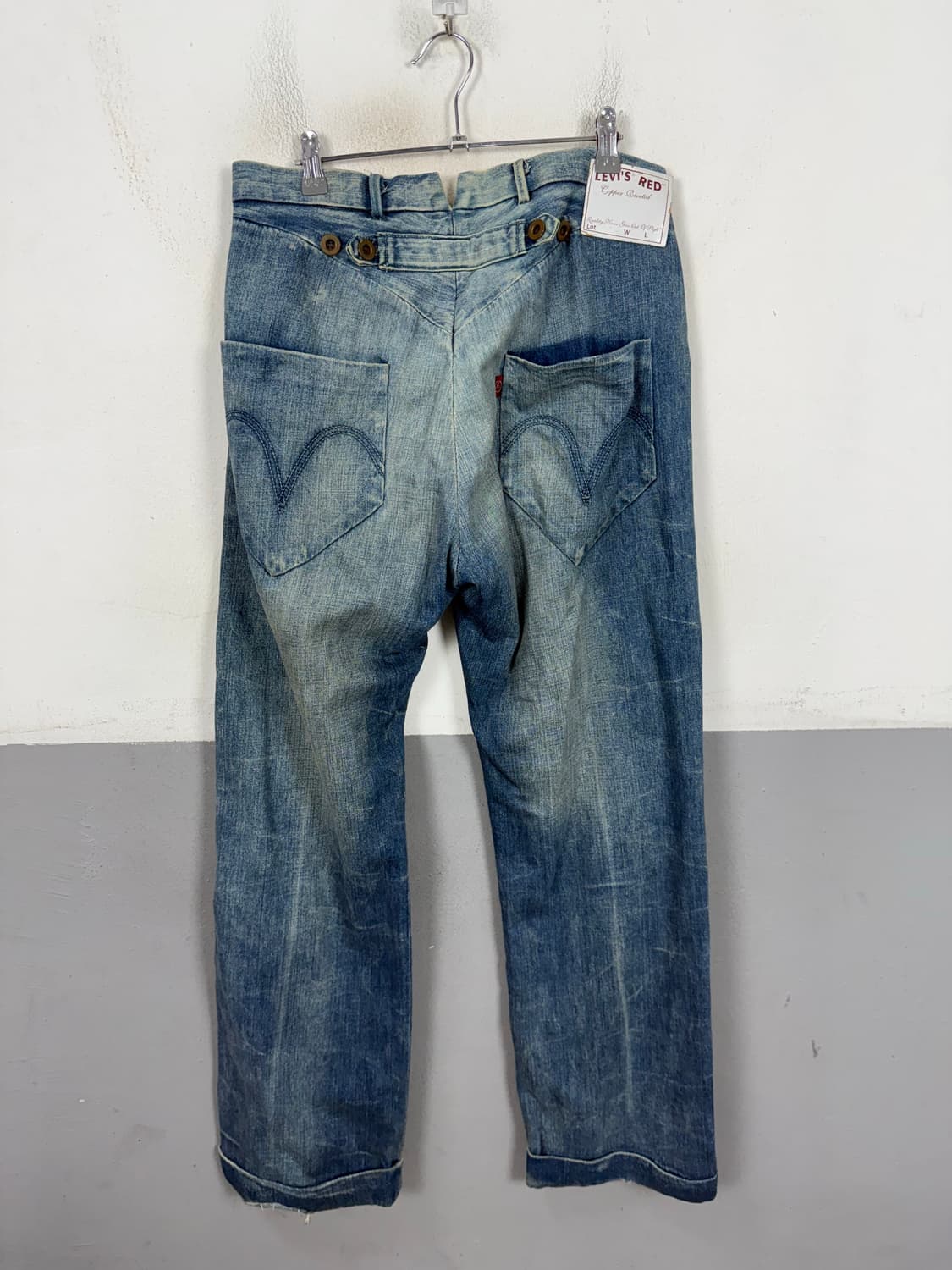 05AW【LEVI'S RED/리바이스 레드】턱시도기 슬랙스 데님 청바지 상품이미지5