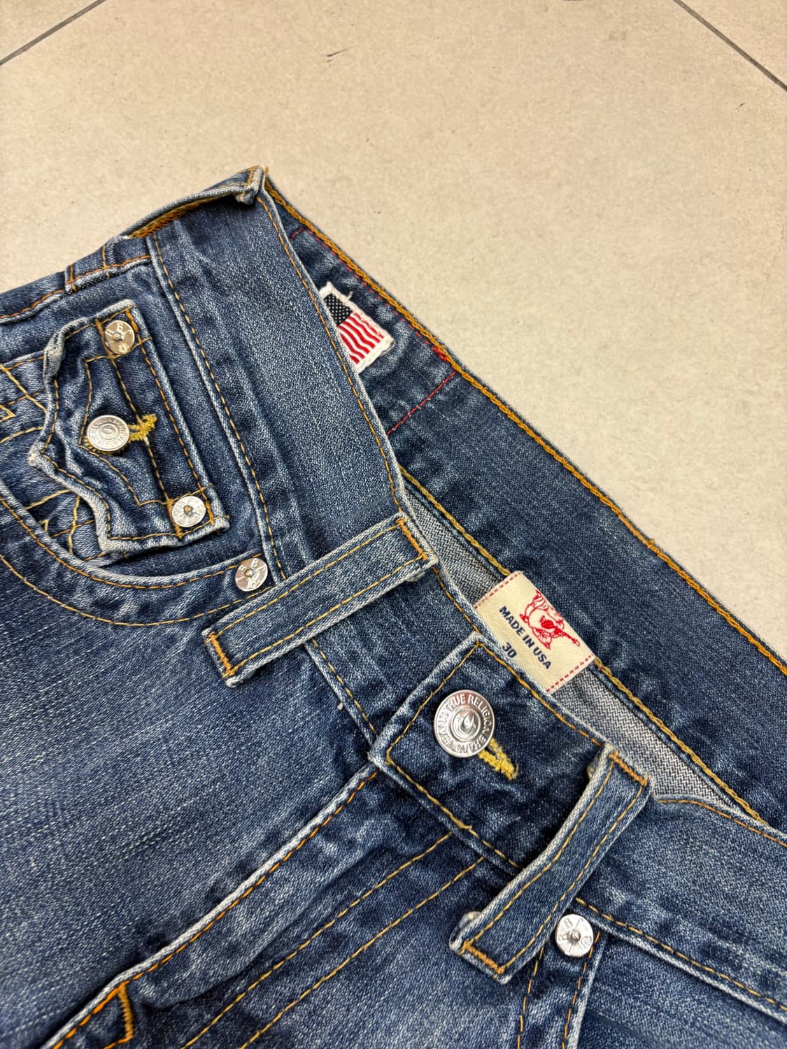 트루릴리전 Joey section 부츠컷 데님 진 상품이미지5